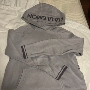LULULEMON grey hoodie size 4